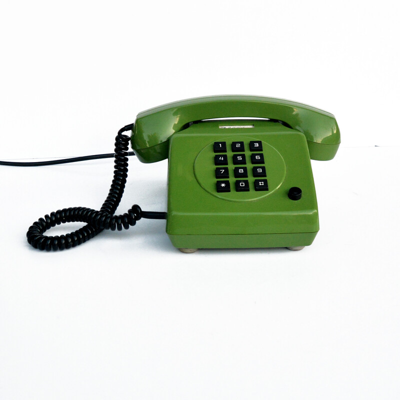 Telefone fixo Vintage por Alpha Ferooquick, Alemanha 1984