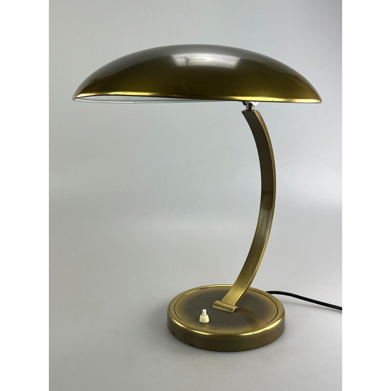 Vintage Tischlampe 6751 aus Messing von Kaiser Idell, 1960