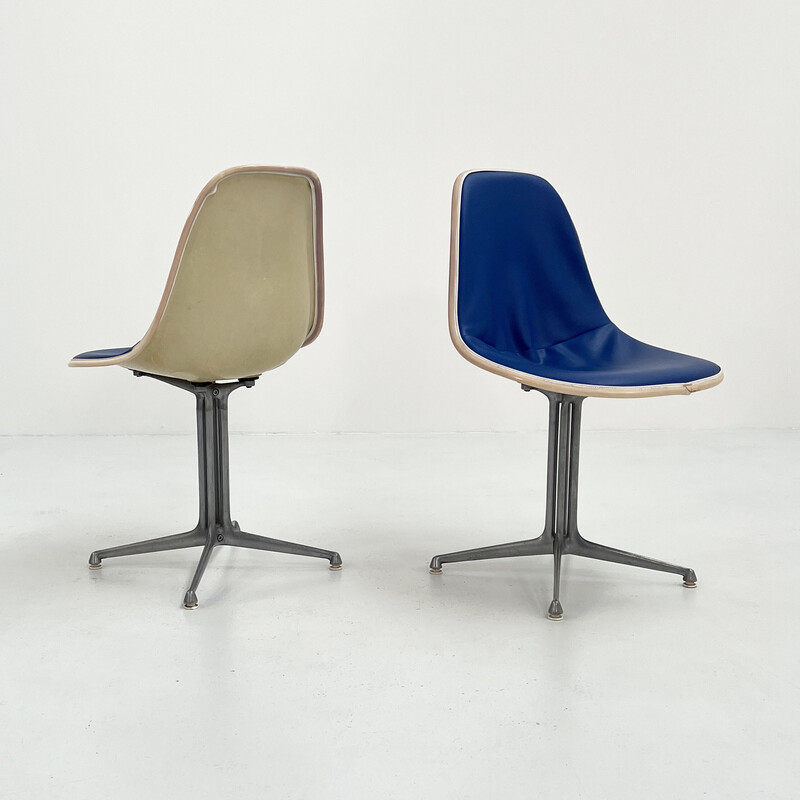 Set di 4 sedie da pranzo vintage La Fonda di Charles e Ray Eames per Herman