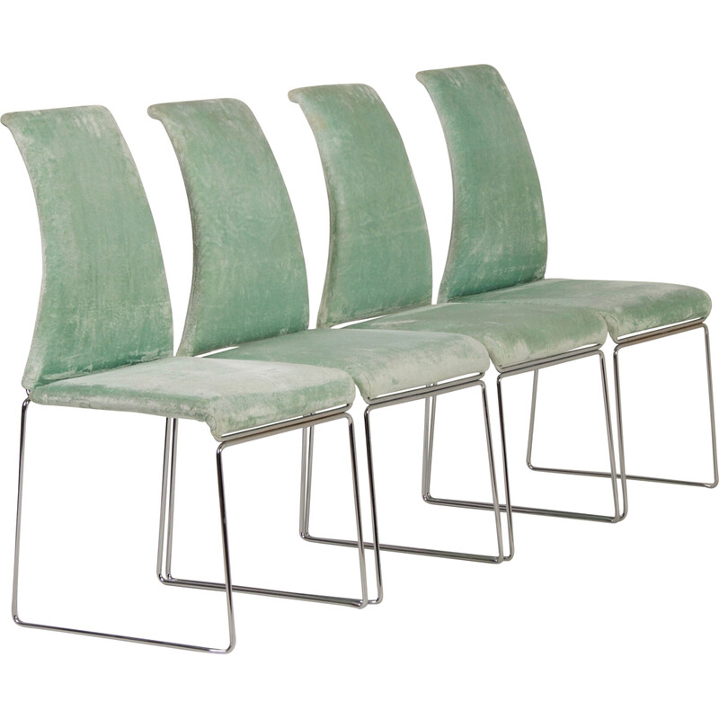 Set van 4 vintage Magnolia stoelen van Kazuhide Takahama voor Dino Gavina,  2000