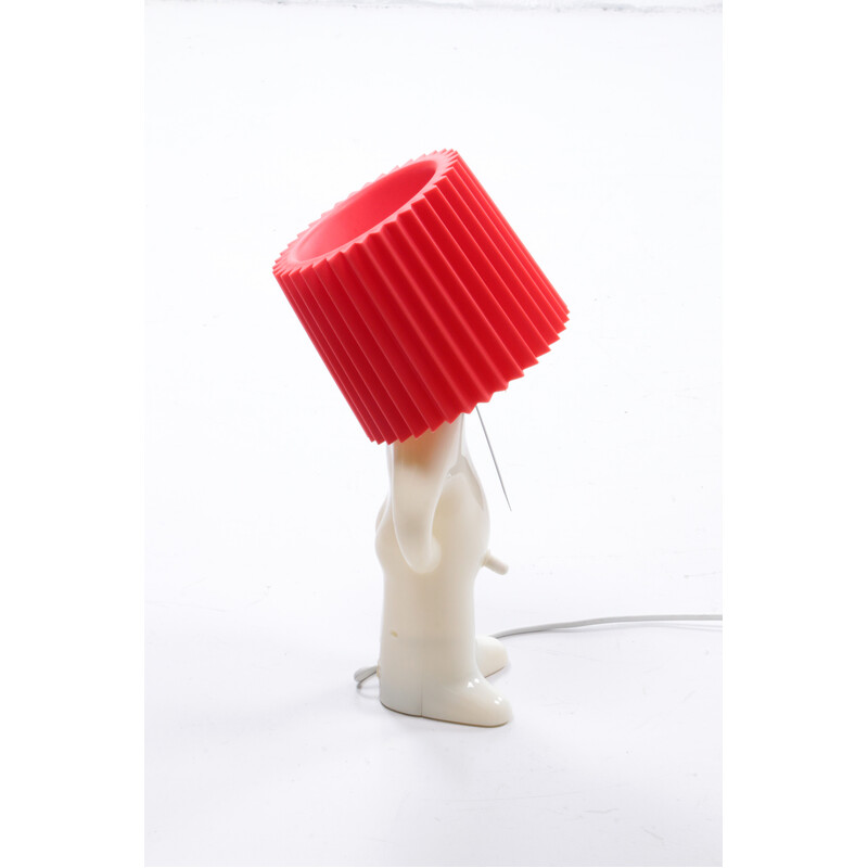 Vintage table lamp with switch by Mister Pee, Denmark 1970s