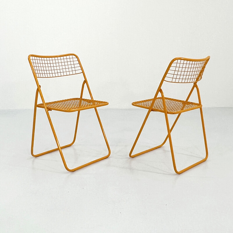 Chaise pliante Ted Net de Niels Gammelgaard pour Ikea, 1980