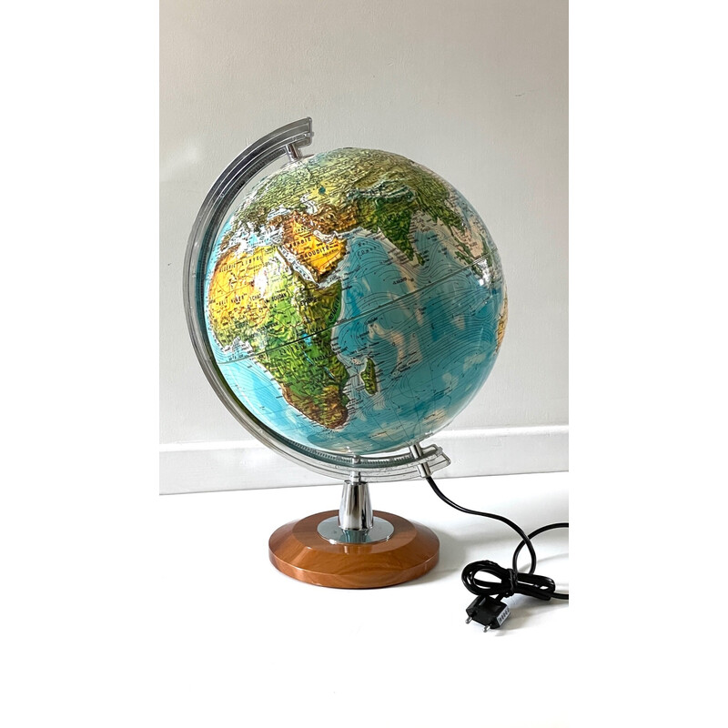 Mappamondo luminoso vintage diametro 16 cm globo - Arredamento e Casalinghi  In vendita a Treviso