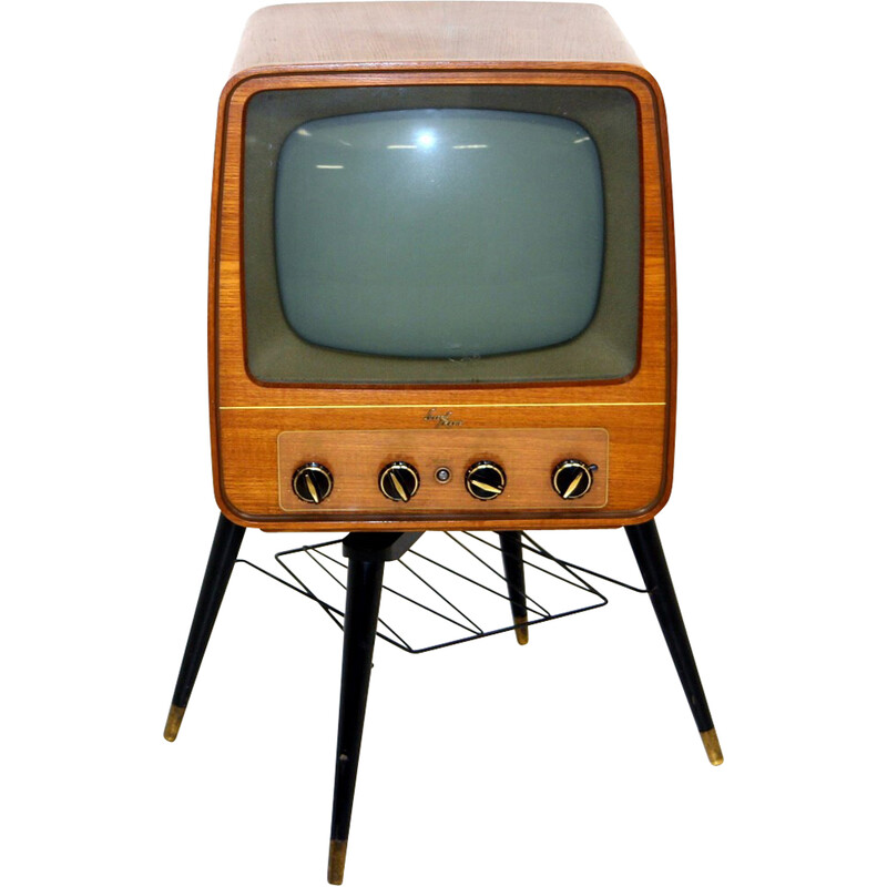 Télévision vintage "Lausanne De Luxe 110" par Blaupunkt, Allemagne 1950