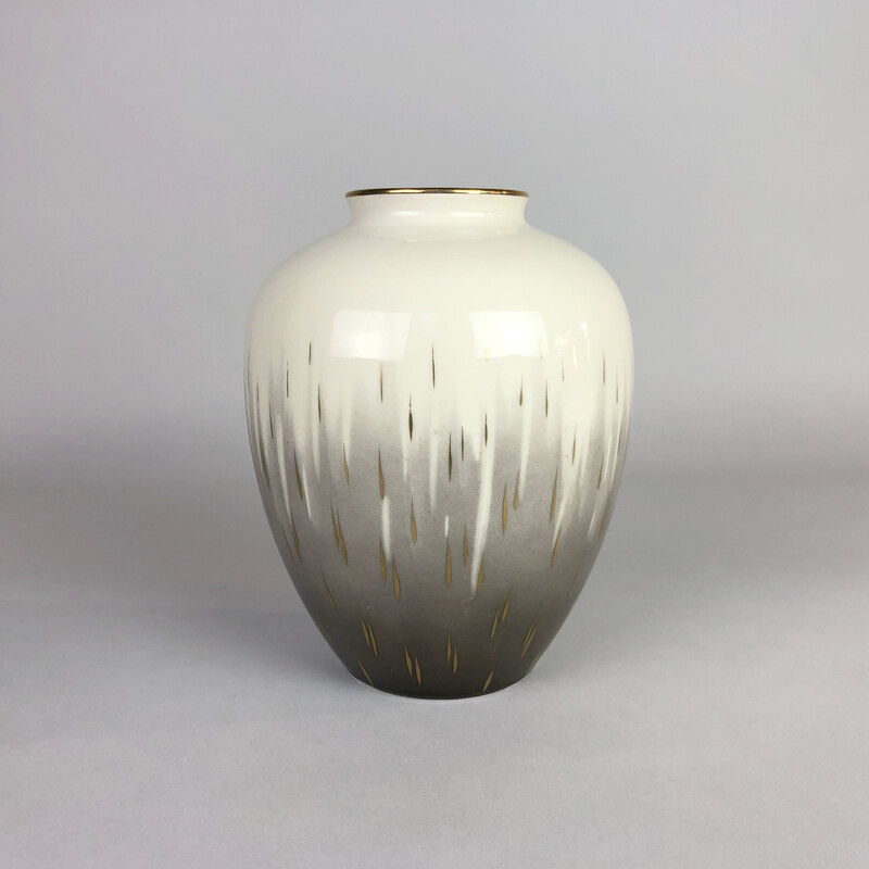 Mid-century ceramic vase by Veb Lichte, 1950s