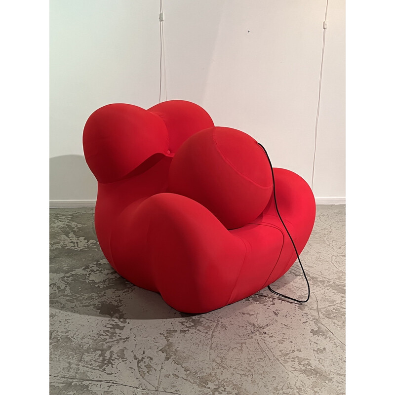 Vintage armchair and footrest Up 5/6 "La Mamma" by Gaetano Pesce for B & B