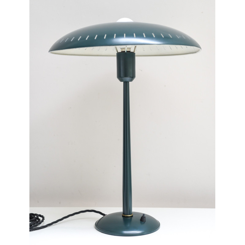 Vintage metalen lamp van Louis Kalff voor Phillips, 1950