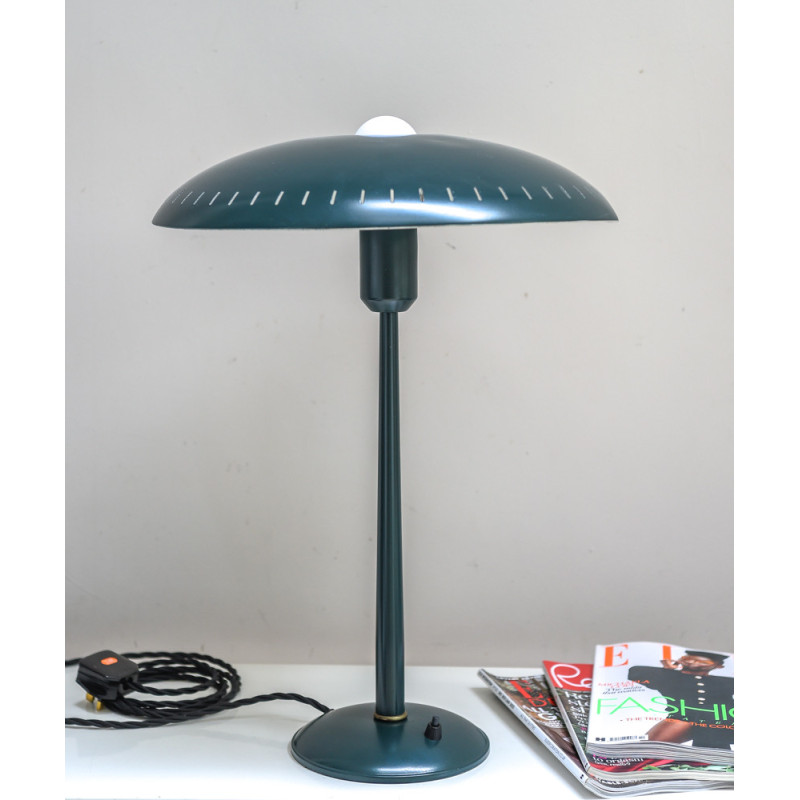 Vintage metalen lamp van Louis Kalff voor Phillips, 1950