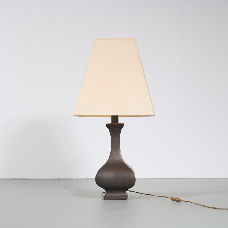 Vintage table lamp by Maria Pergay, France 1960s