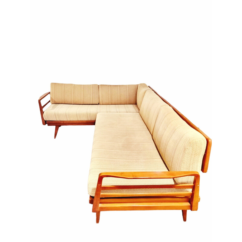 Vintage corner sofa by Knoll Antimott, 1960s