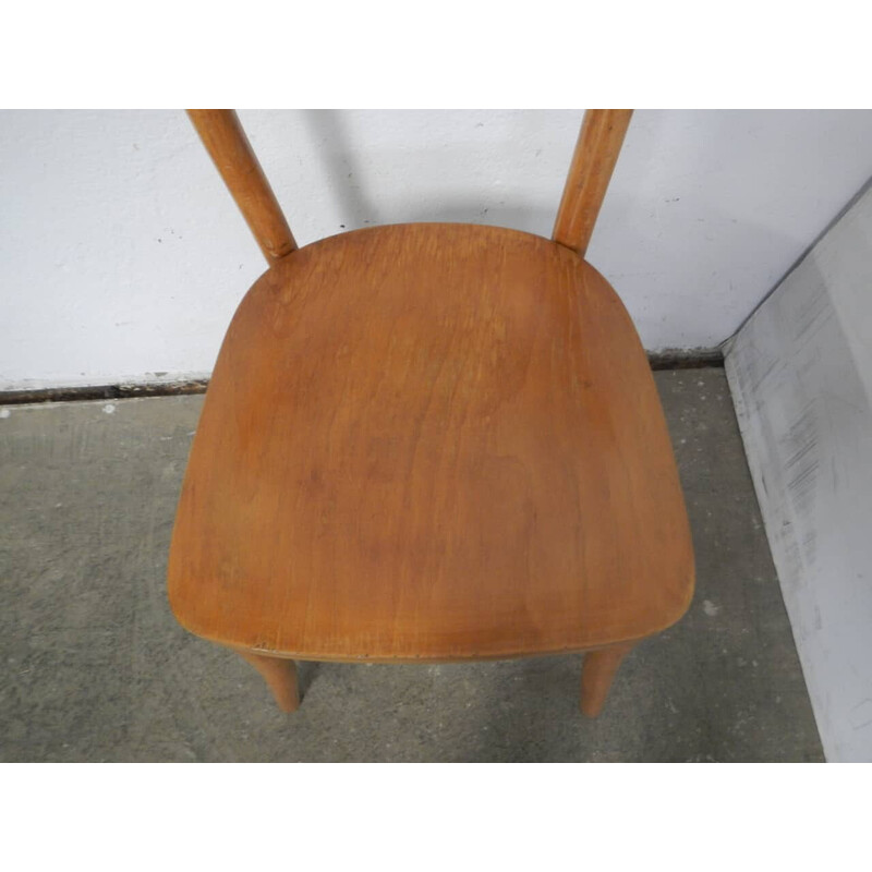 Chaise de cuisine vintage en bois