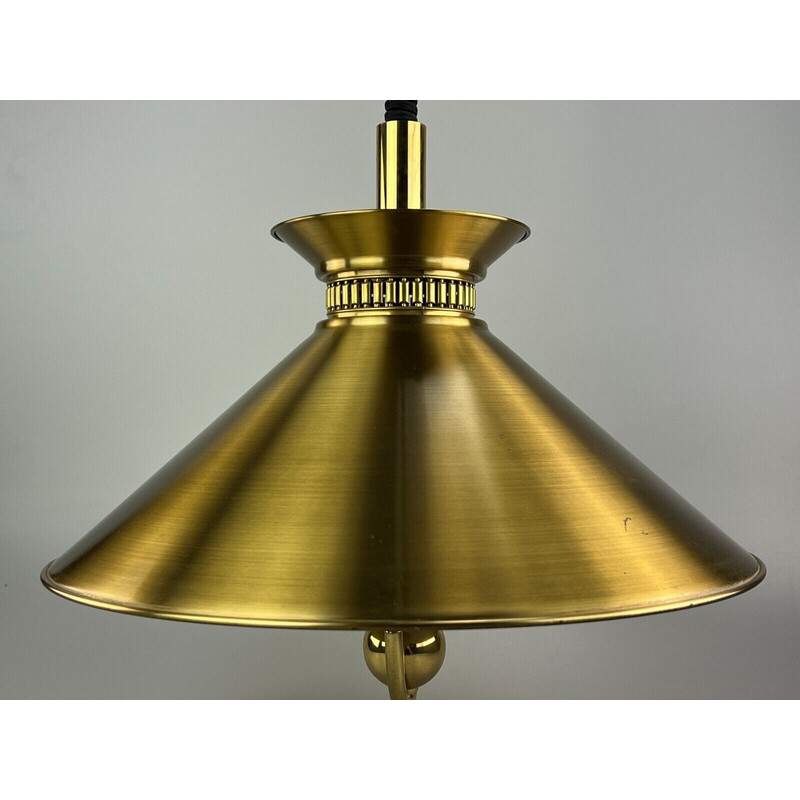 Vochtig Gouverneur wimper Vintage brass pendant lamp by Hugo Frandsen for Fransen, Denmark 1960-1970s