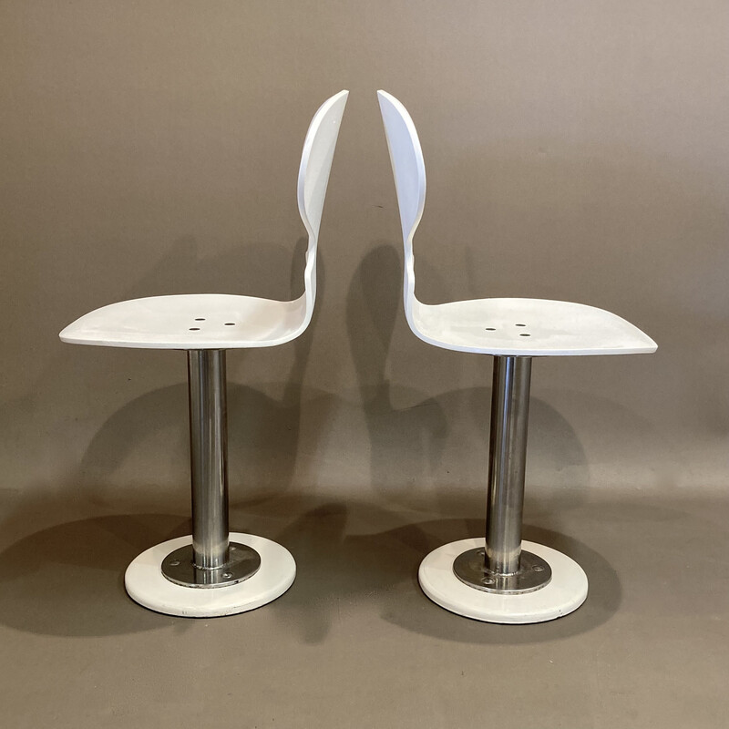 Pair of vintage "Arne Jacobsen" chairs, 1960