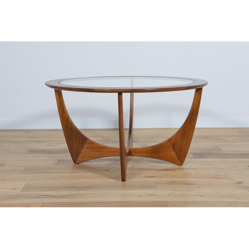 Vintage Astro teak and glass coffee table by Victor Wilkins for G-plan,  1960s