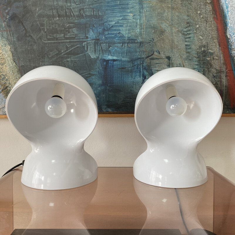 Pair of vintage Dalu lamps by Vico Magistretti for Artemide, Italy 1969