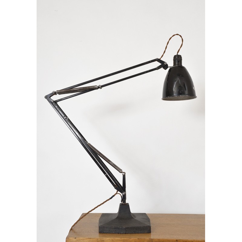 redden Mondstuk ding Oude Anglepoise bureaulamp van George Carwardine voor Herbert Terry