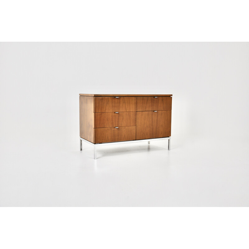 Vintage wooden sideboard by Florence Knoll Bassett for Knoll International,  1970