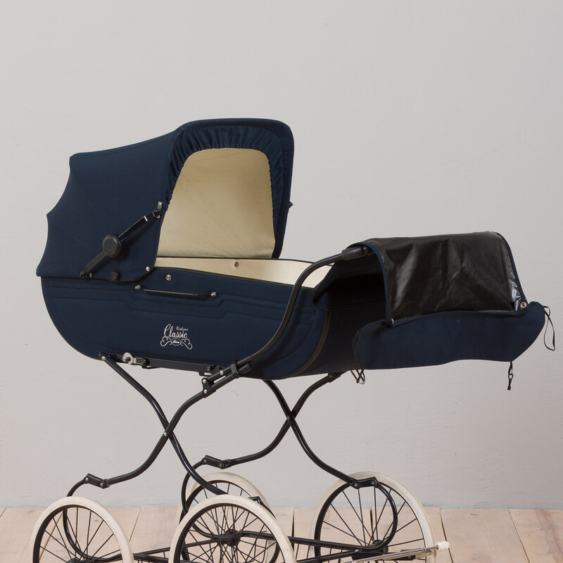 Vintage Simo classic baby stroller for Vgc, Norway 1960s