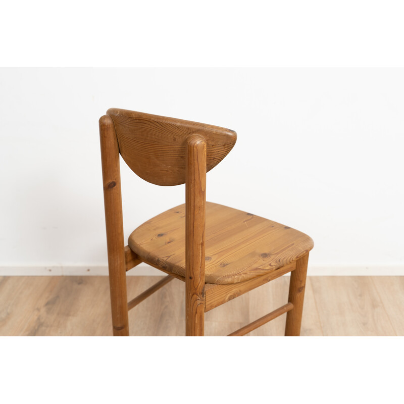 Vintage grenen stoel van Rainer Daumiller voor Houtzagerij Hirtshals