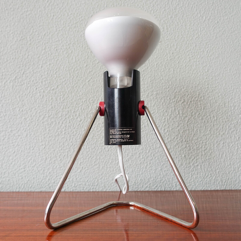 Lampada solare vintage Philips Hp 3202, anni '70