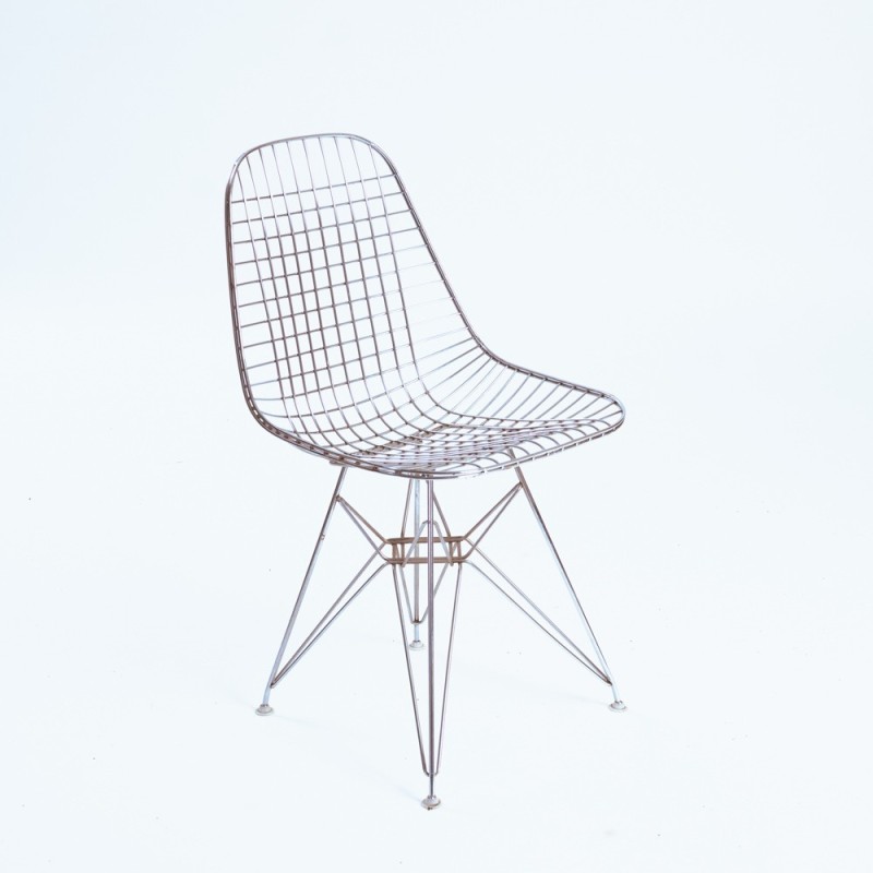 Set van 6 vintage Dkr-2 stoelen van Charles en Ray Eames voor Vitra