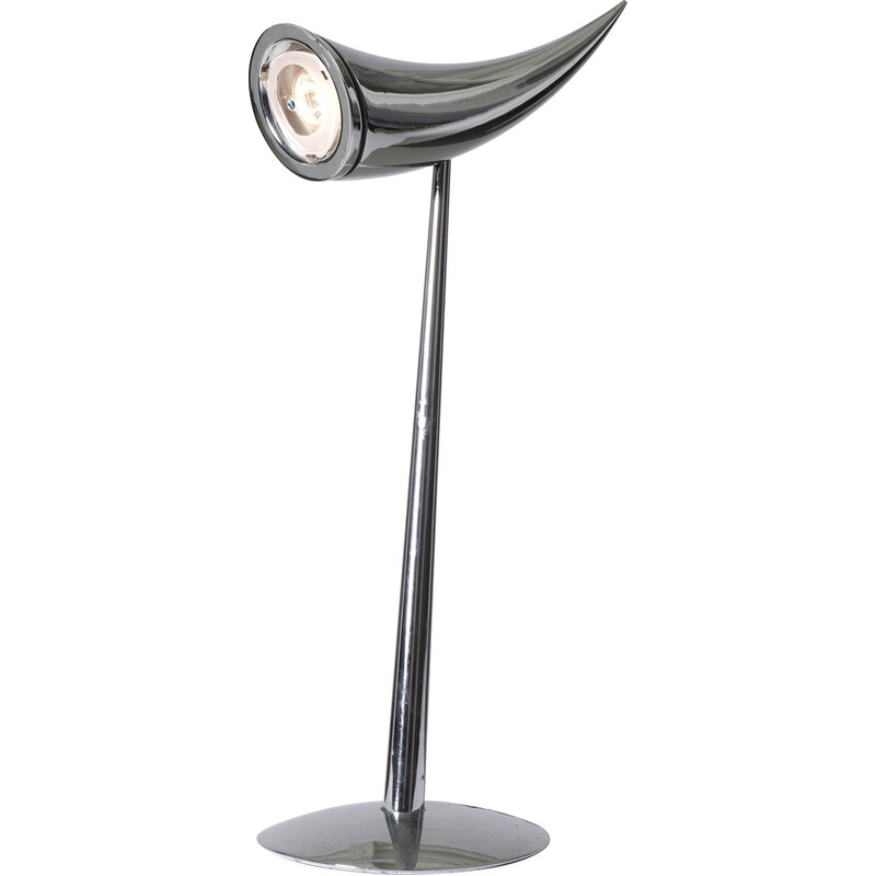 Vintage Ara lamp in chrome by Philippe Starck for Flos, 1988s
