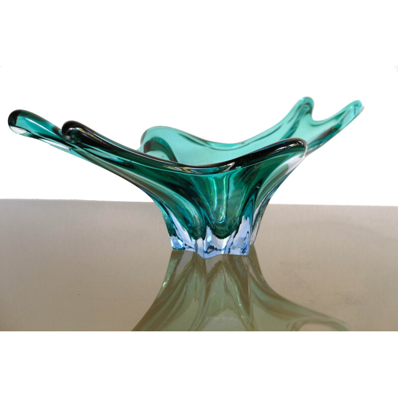 Mid-century Italian vase in Murano glass by Murano Glass, 1960s