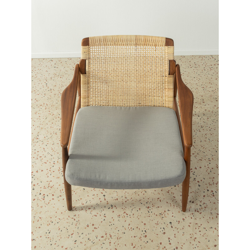 Vintage exclusieve fauteuil van Hartmut Lohmeyer voor Wilkhahn, Duitsland  1950