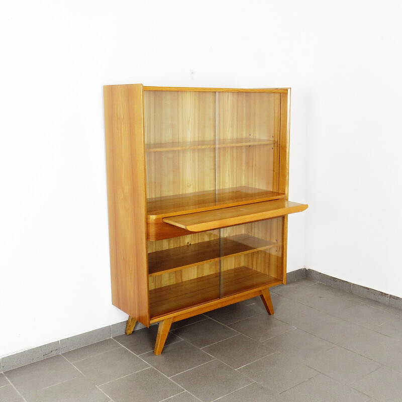Modernisering monster verdrievoudigen Oude houten boekenkast, Tsjechoslowakije