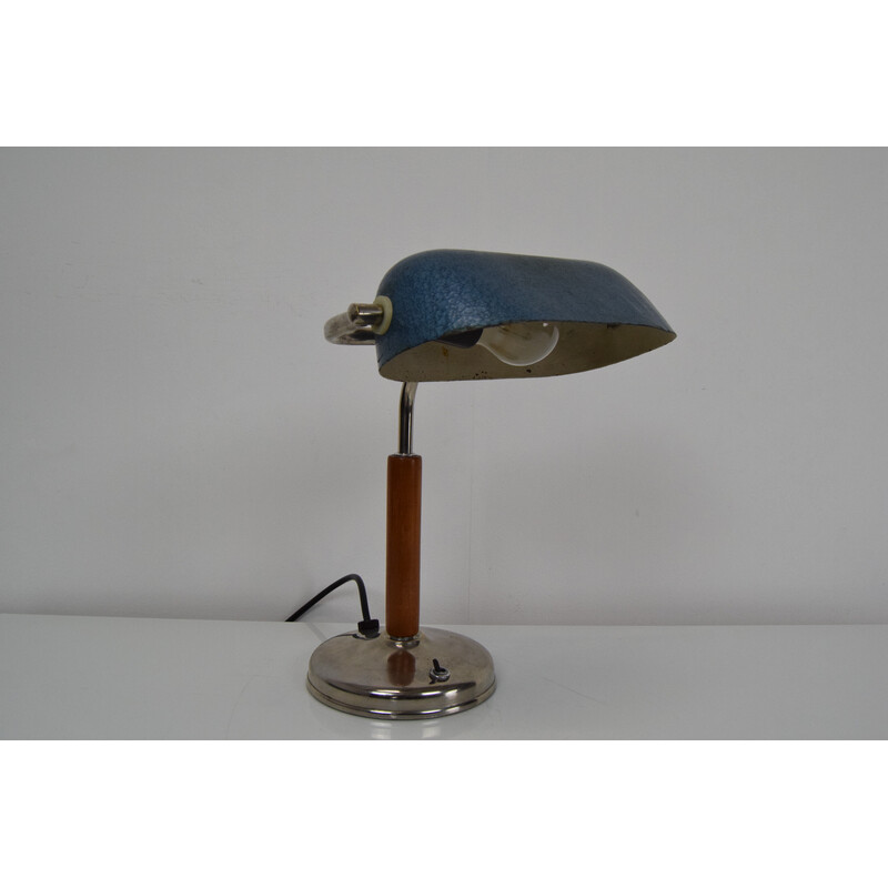 Mid-century adjustable table lamp, Czechoslovakia 1950s