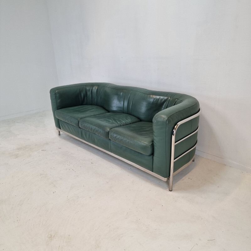 Vintage "Onda" sofa with armchair by De Pas, D'Urbino and Lomazzi for  Zanotta, Italy 1985s