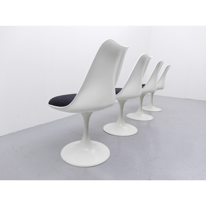 Set van 4 vintage "tulp" stoelen voor Pastoe, Nederland 1970