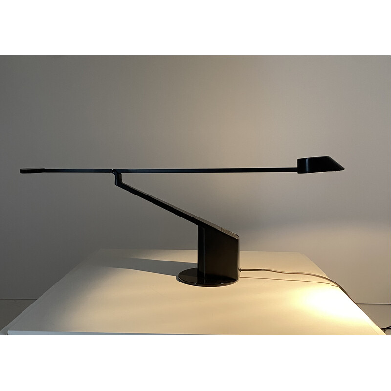 Italian vintage flexible table lamp model "Ala" by Rodolfo Bonetto for  Guzzini, 1980s