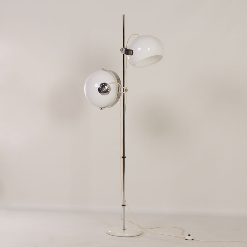 Vintage kunststof vloerlamp van Dijkstra Lampen, 1970