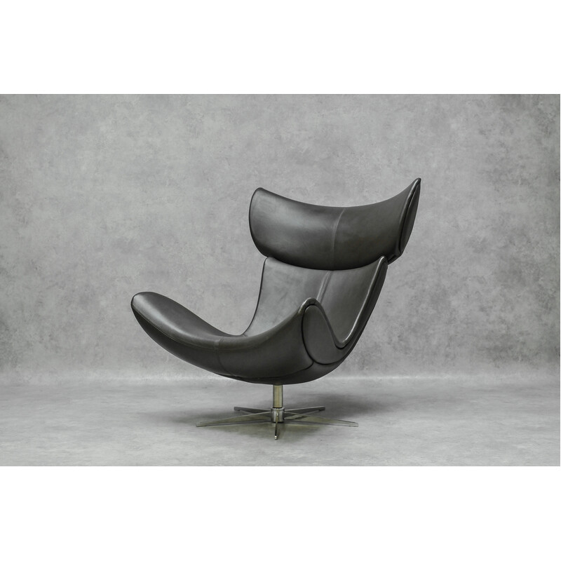 Vintage leather BoConcept Imola armchair by Henrik Pedersen