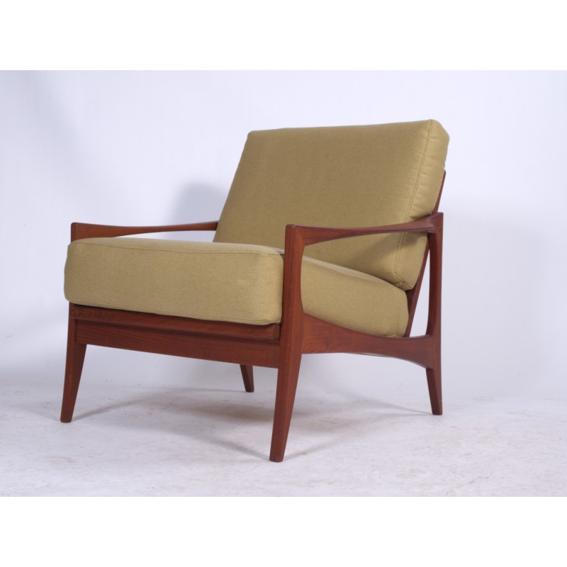 Vintage armchair in teak by Walter Knoll for Wilhelm Knoll, Germany 1960