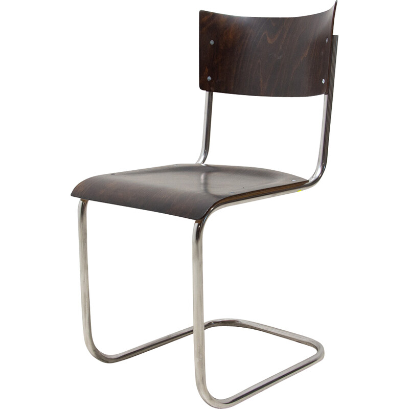 Alter Bauhaus-Stuhl S43 von Mart Stam, 1930er Jahre