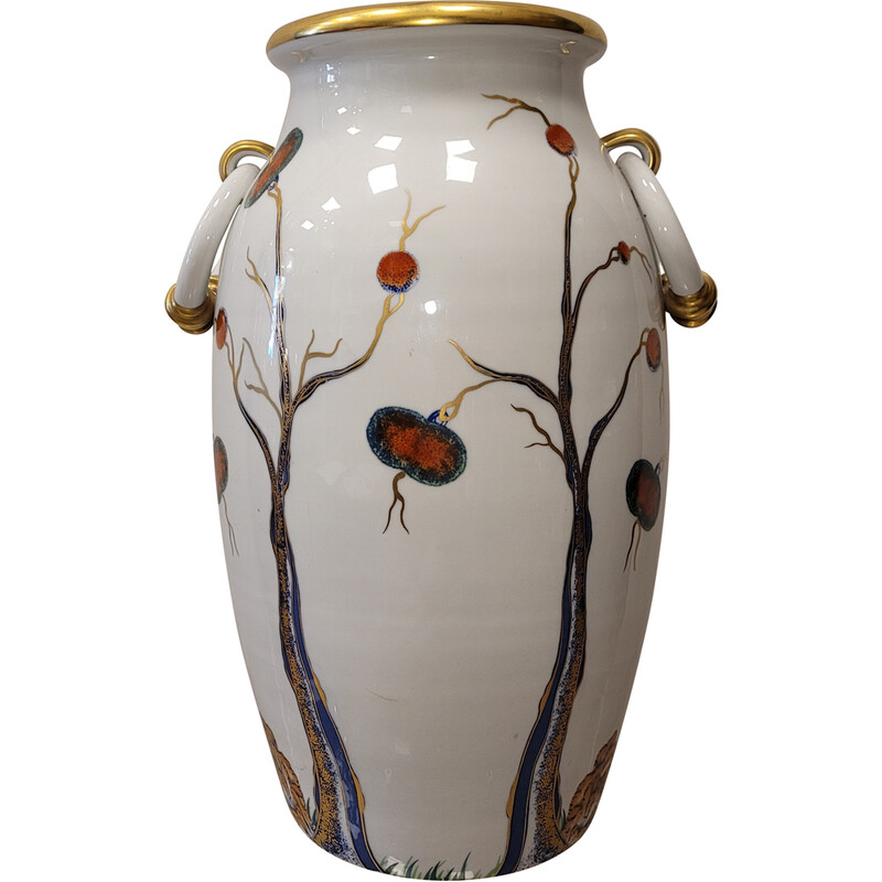 Vase vintage Jarrón Lichis par Giulia Mangani Florence, Italie 1950