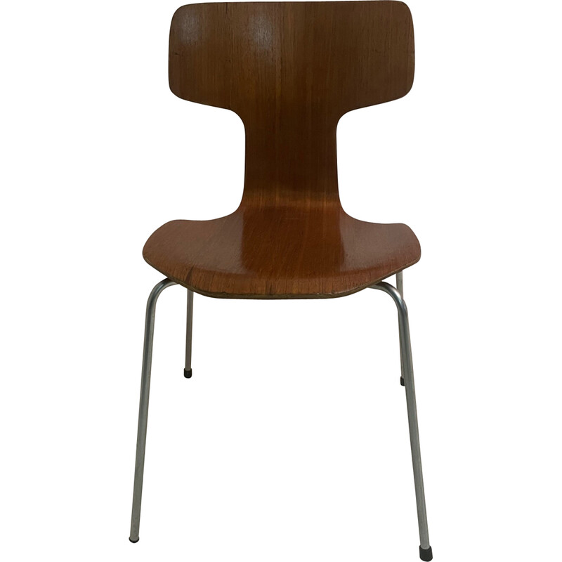 Vintage-Stuhl "Hammer Chair" von Arne Jacobsen für Fritz Hansen