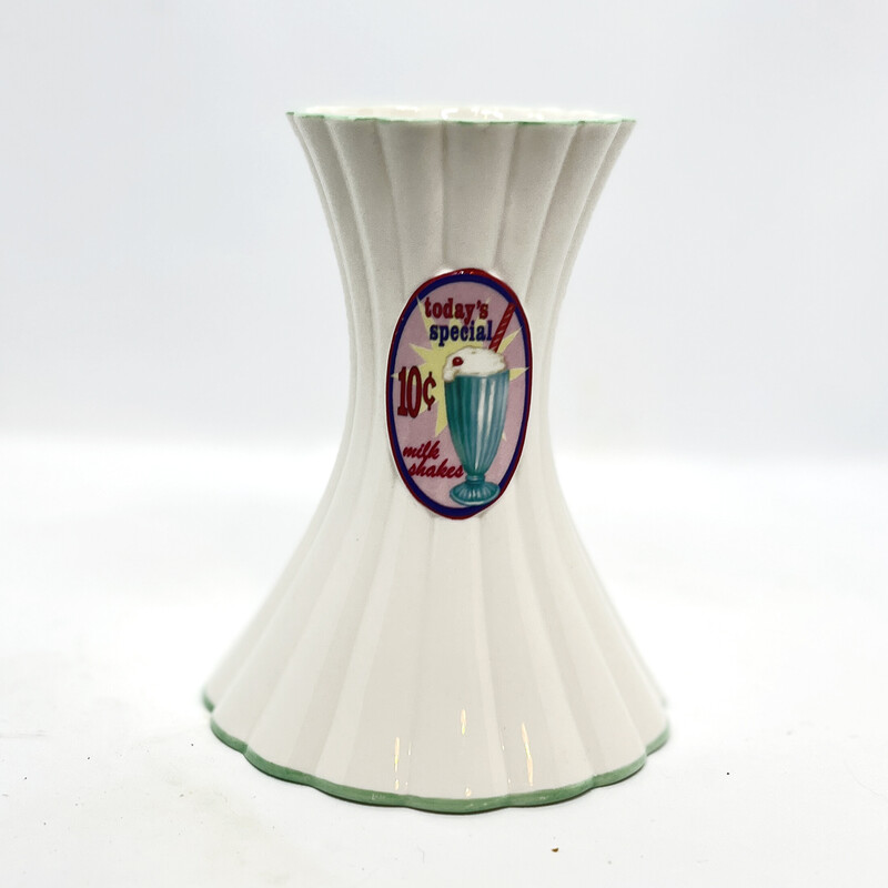 Vintage porcelain vase Villeroy and Boch, Germany 1980