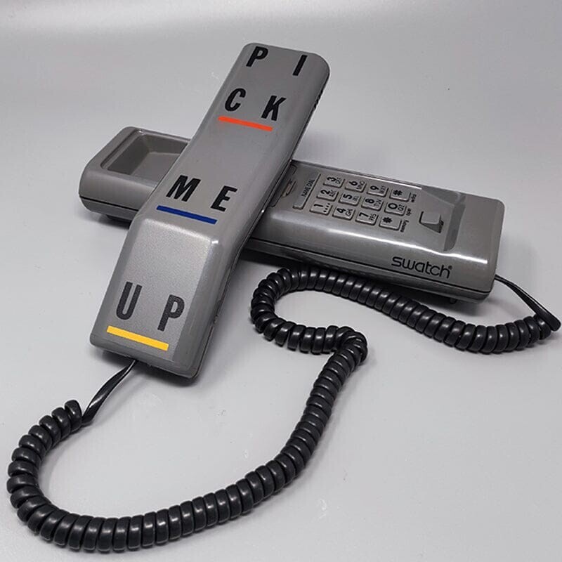 Vintage swatch phone "Pick me Up", 1980s