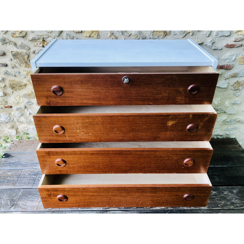 Small vintage on sale wooden chest