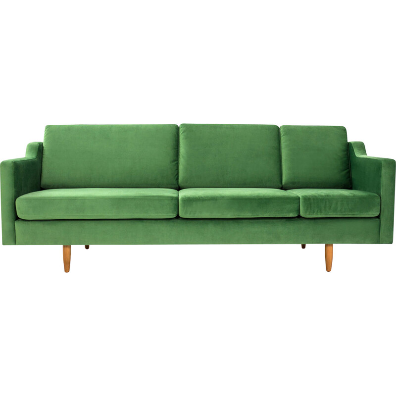 Vintage Scandinavian Bodø sofa in green