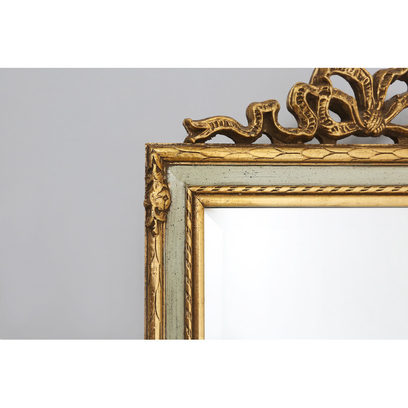 Specchio da parete dorato vintage