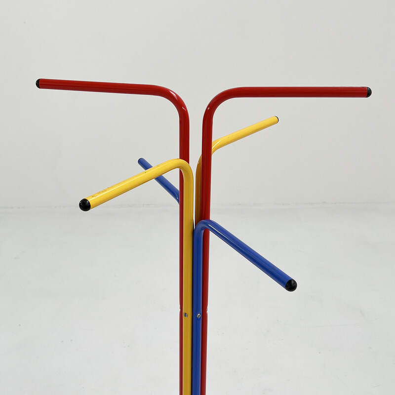 Bengaleiro de pé multicolorido vintage da Ikea, anos 80