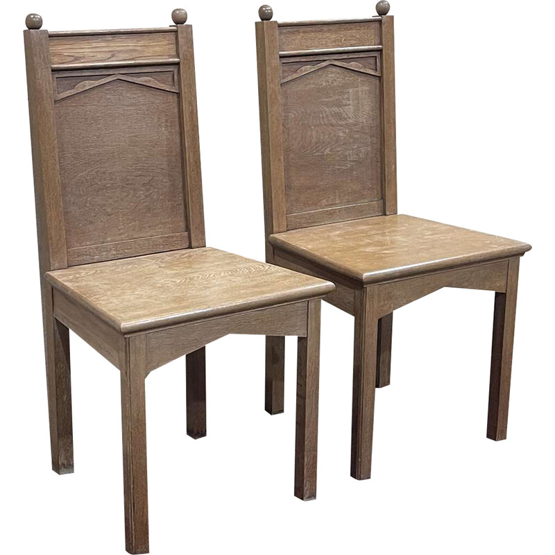 Paire de chaises vintage, Anglais 1950