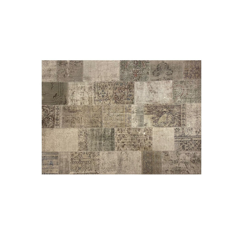 Tappeto vintage "Natural Patchwork" di Mohebban