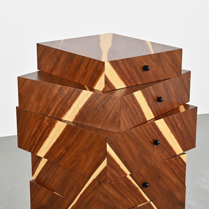 Vintage chest of drawers "Schubladenstapel" by Ueli and Susi Berger,  Switzerland 1982