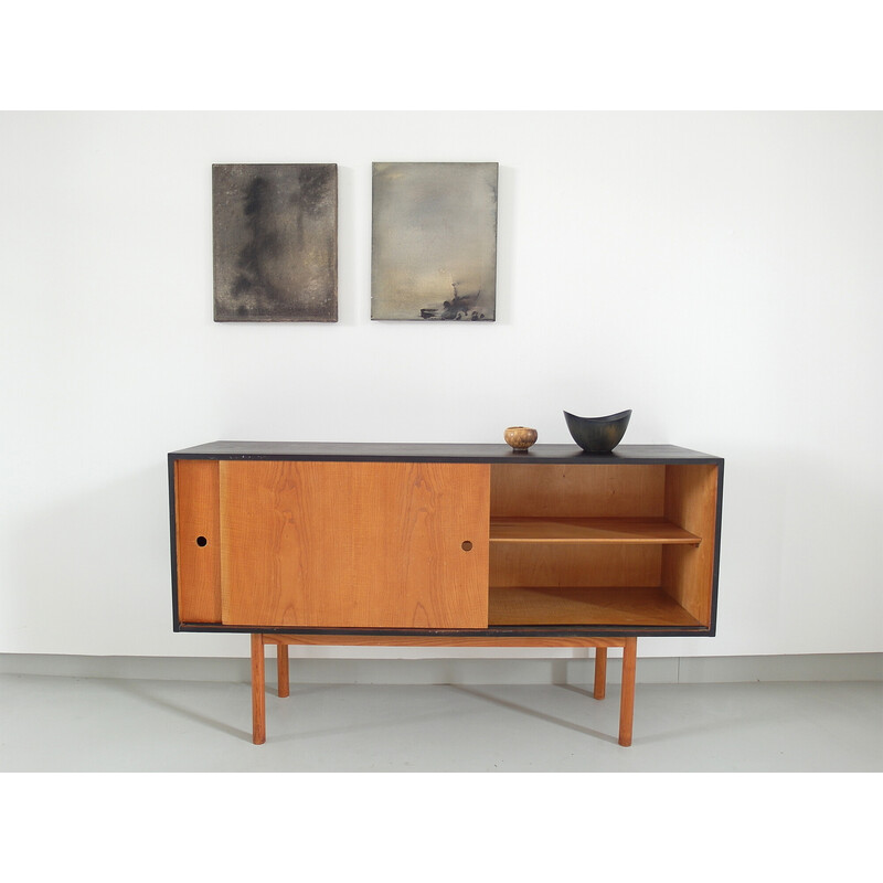 Credenza vintage 521 in legno di pino di Theo Arts per Arts' Furniture,  Paesi Bassi 1959