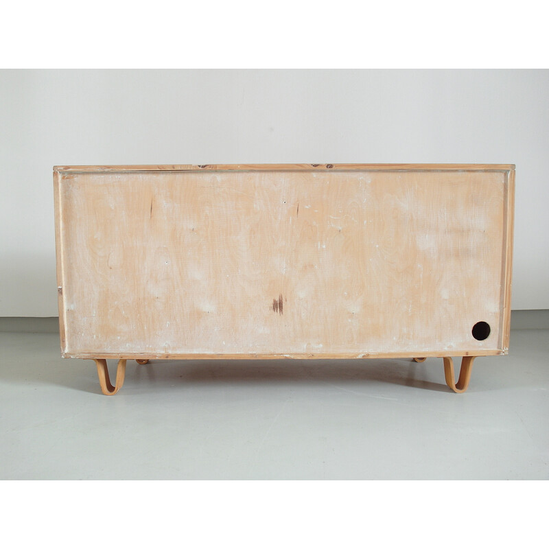 Vintage DB02 sideboard in birch plywood by Cees Braakman for Pastoe,  Netherlands 1954